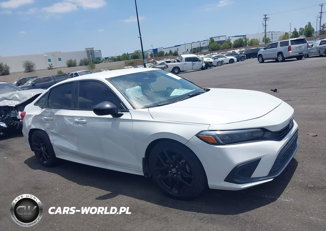 2022 Honda Civic Sport VIN:2HGFE2F55NH565648 - 13