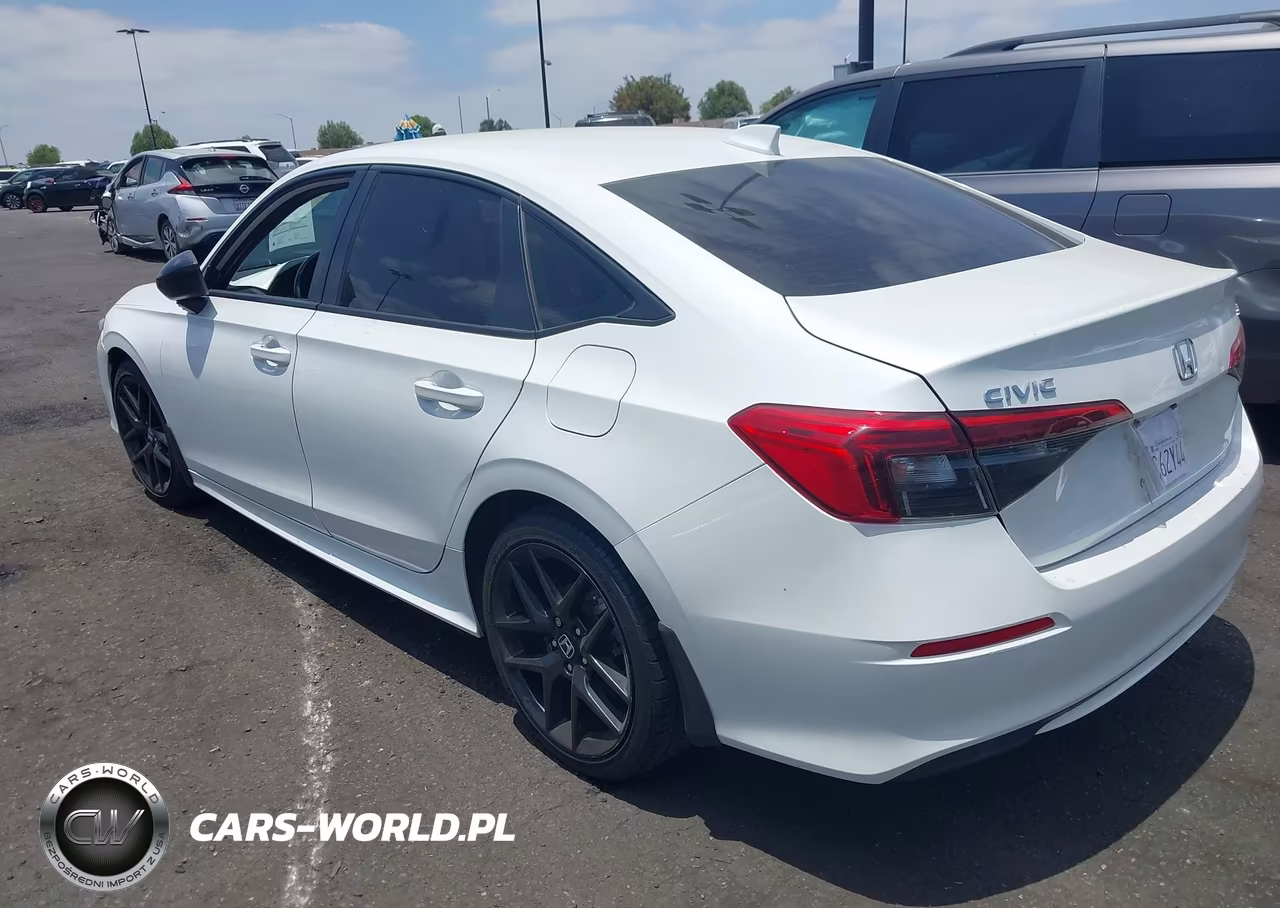 2022 Honda Civic Sport VIN:2HGFE2F55NH565648 - 3