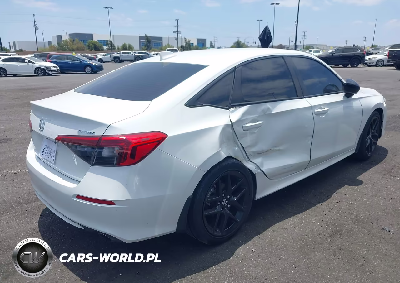 2022 Honda Civic Sport VIN:2HGFE2F55NH565648 - 4