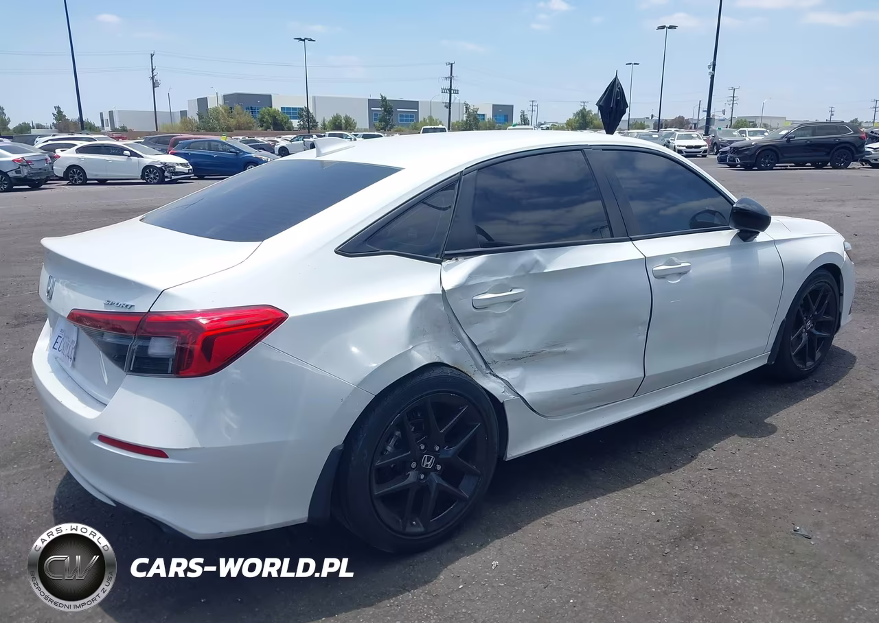 2022 Honda Civic Sport VIN:2HGFE2F55NH565648 - 6