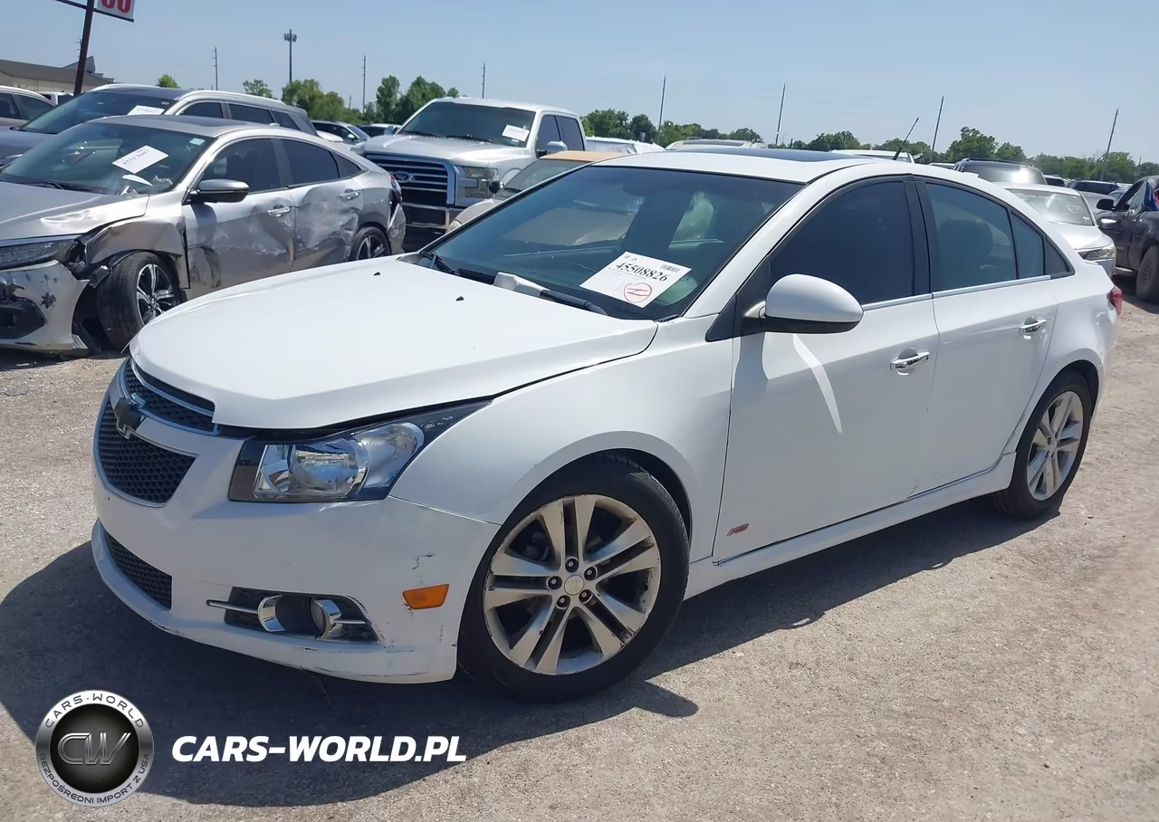2014 Chevrolet Cruze Ltz VIN:1G1PG5SB1E7384433 - 2