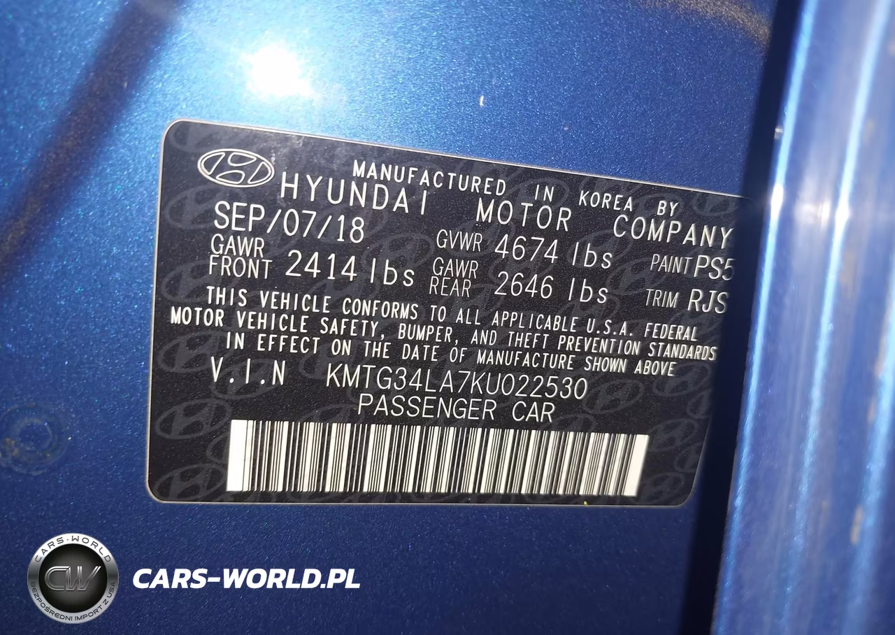 2019 Genesis G70 2.0T Advanced VIN:KMTG34LA7KU022530 - 9