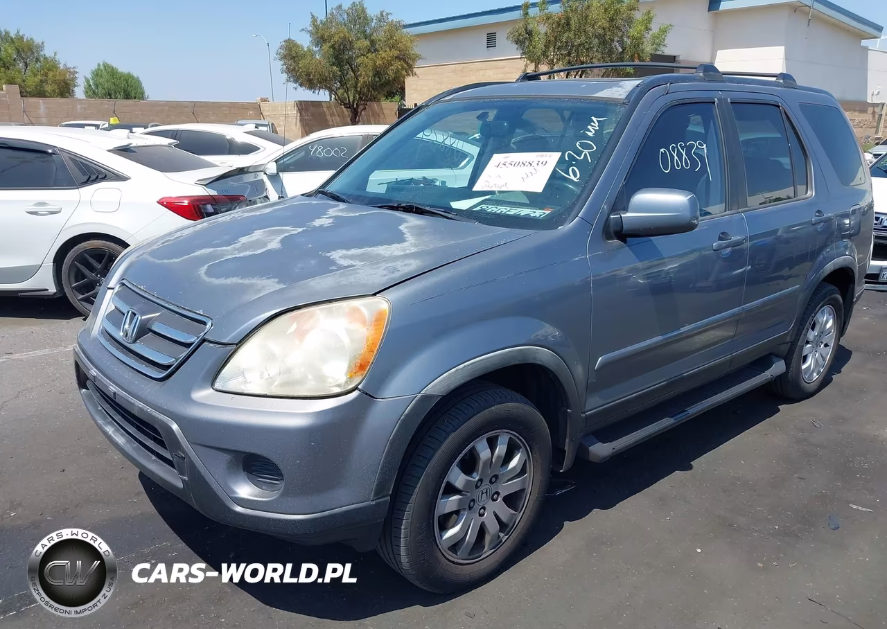 2006 Honda Cr-V Se VIN:JHLRD78996C056746 - 2