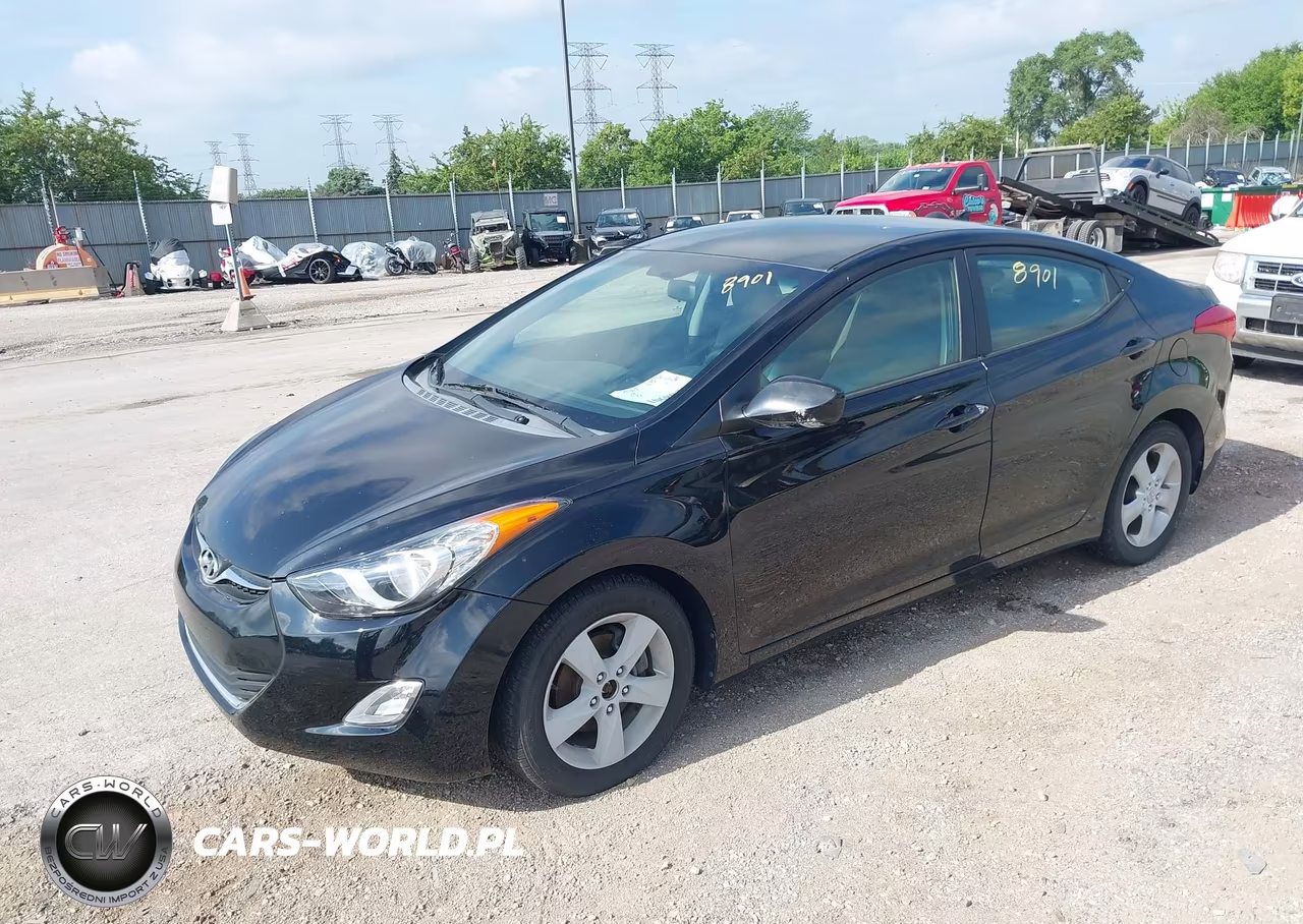 2012 Hyundai Elantra Gls (Ulsan Plant) VIN:KMHDH4AE3CU301382 - 2