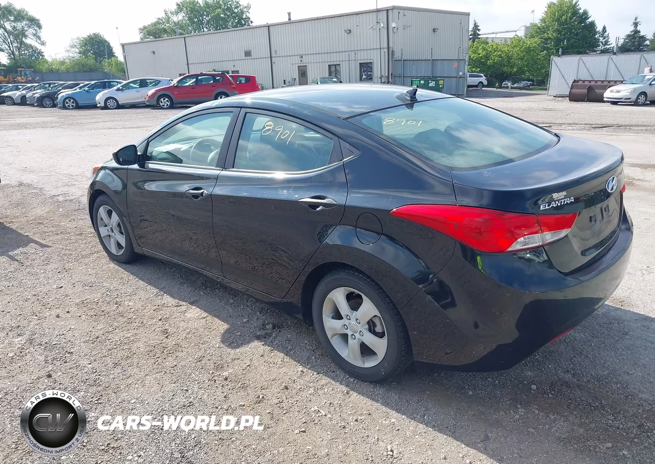 2012 Hyundai Elantra Gls (Ulsan Plant) VIN:KMHDH4AE3CU301382 - 3
