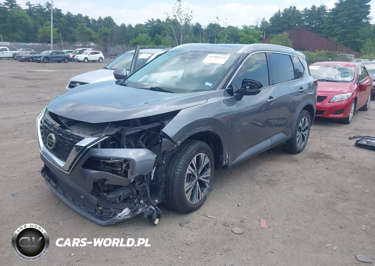 2021 Nissan Rogue Sv Fwd VIN:5N1AT3BA2MC700587 - 2