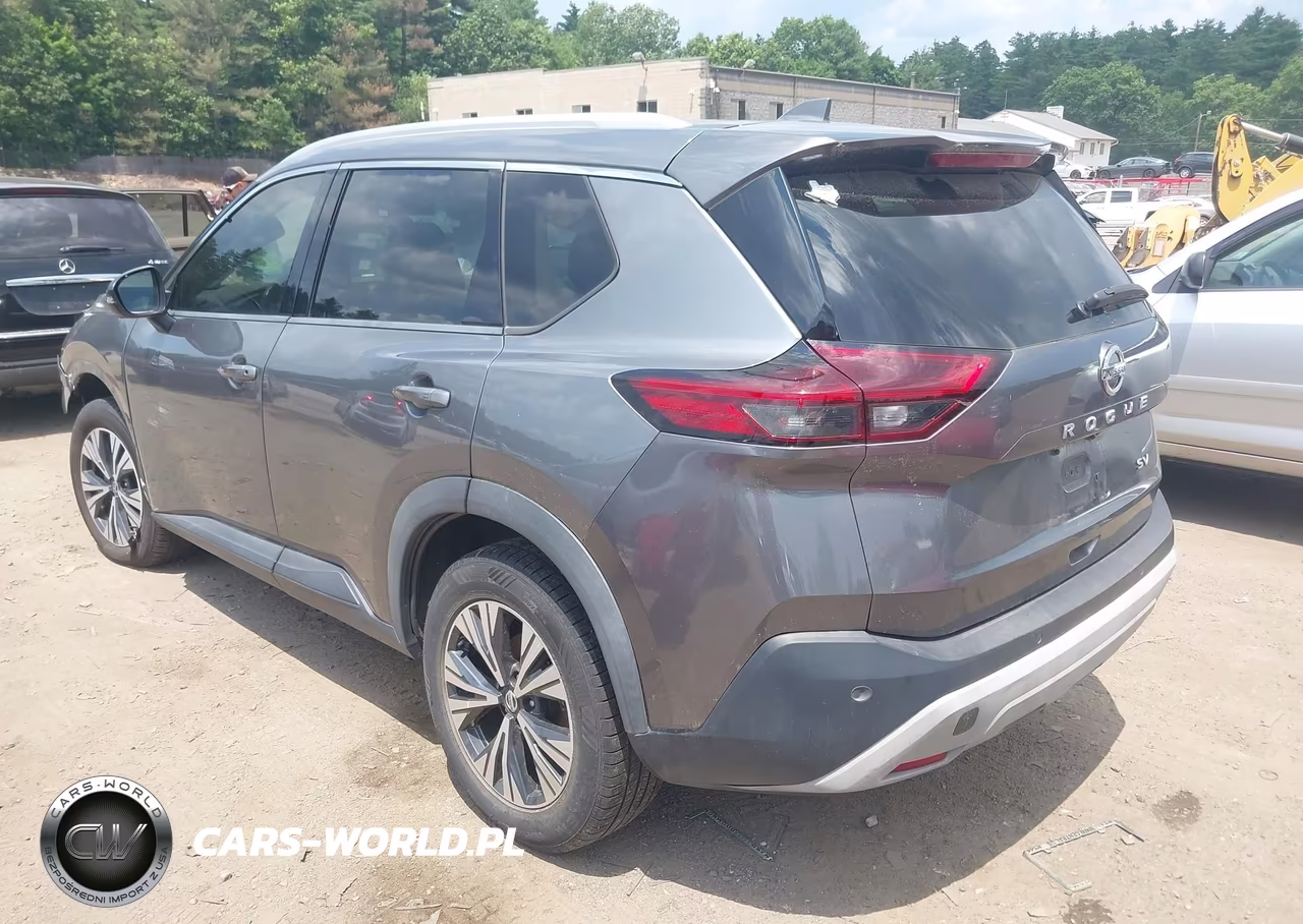 2021 Nissan Rogue Sv Fwd VIN:5N1AT3BA2MC700587 - 3