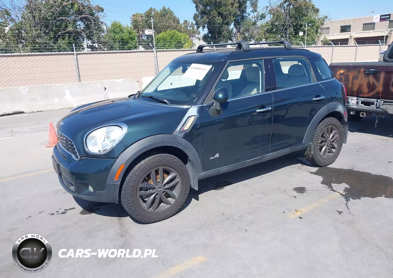 2013 Mini Countryman Cooper S VIN:WMWZC5C54DWP33039 - 2