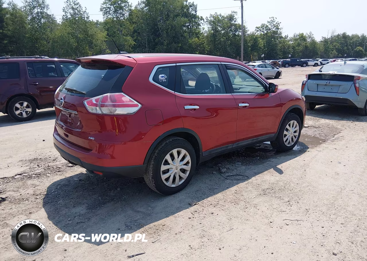 2015 Nissan Rogue S-Sl-Sv VIN:5N1AT2MV9FC864450 - 4
