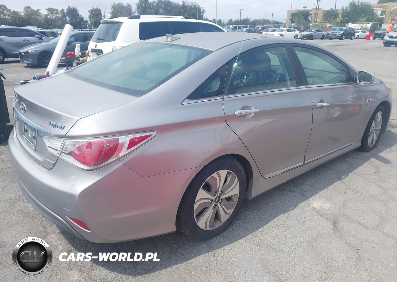 2013 Hyundai Sonata Hybrid Limited VIN:KMHEC4A41DA095251 - 4