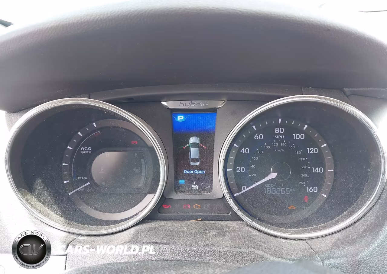 2013 Hyundai Sonata Hybrid Limited VIN:KMHEC4A41DA095251 - 7