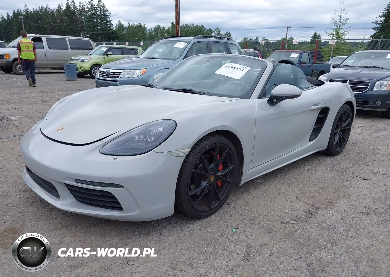 2019 Porsche 718 Boxster S VIN:WP0CB2A80KS228742 - 2