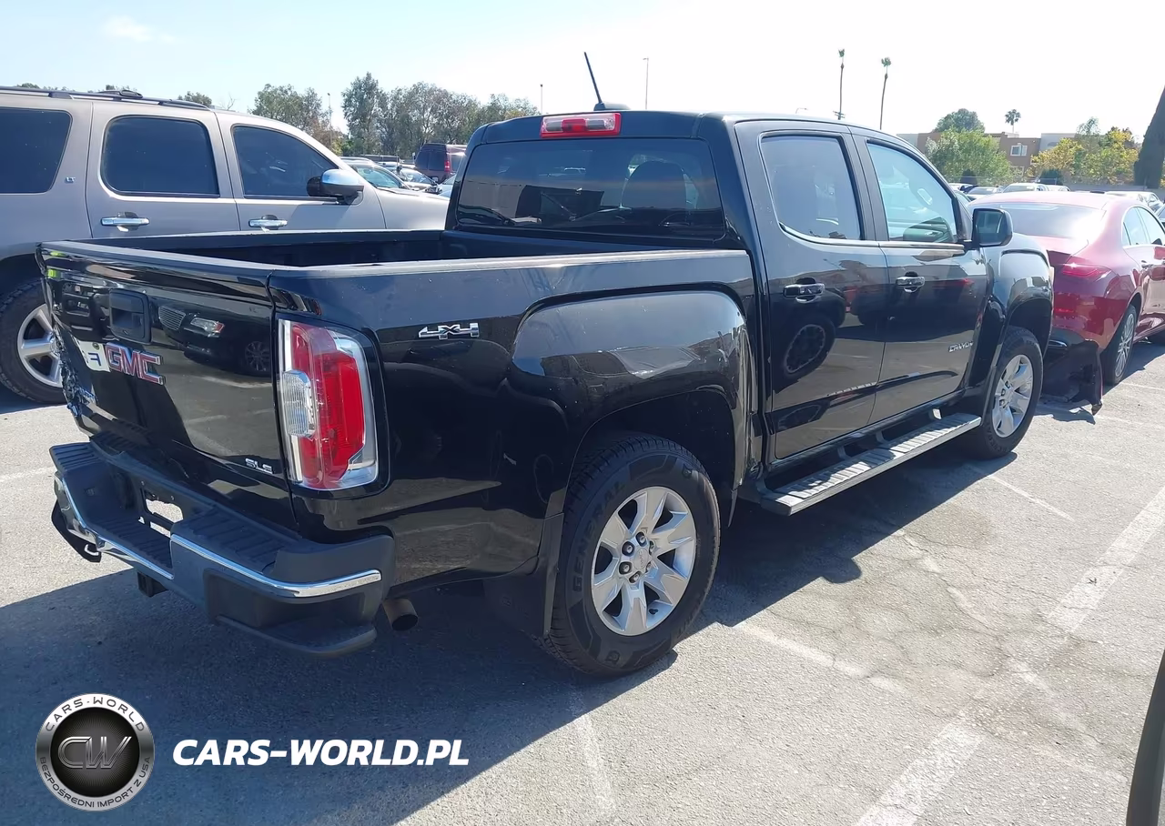 2015 GMC Canyon 4Wd Sle VIN:1GTG6BE32F1173727 - 4
