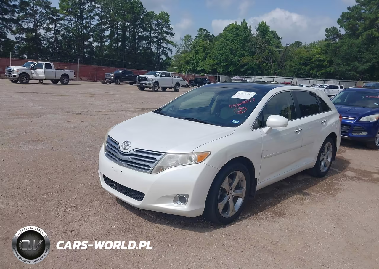 2010 Toyota Venza Base V6 VIN:4T3ZK3BB8AU025291 - 2