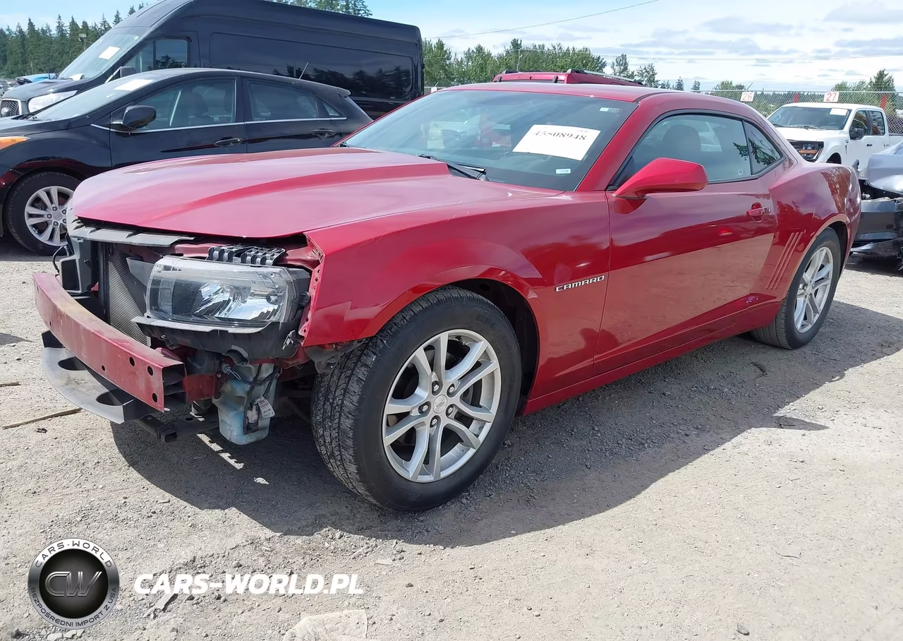 2015 Chevrolet Camaro 2Ls VIN:2G1FB1E39F9140374 - 2