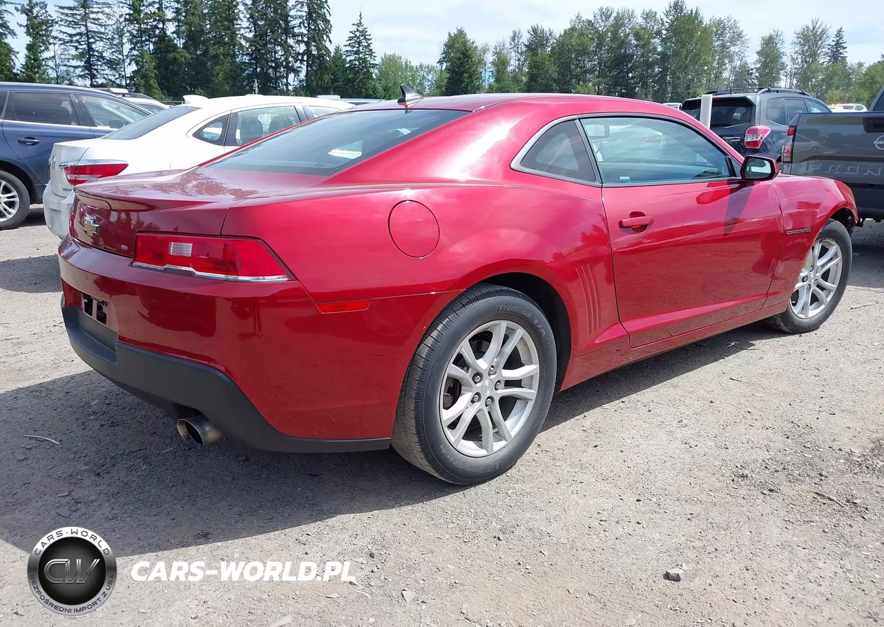 2015 Chevrolet Camaro 2Ls VIN:2G1FB1E39F9140374 - 4