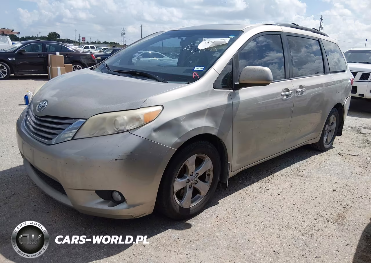 2015 Toyota Sienna Xle 8 Passenger VIN:5TDYK3DC1FS535296 - 2