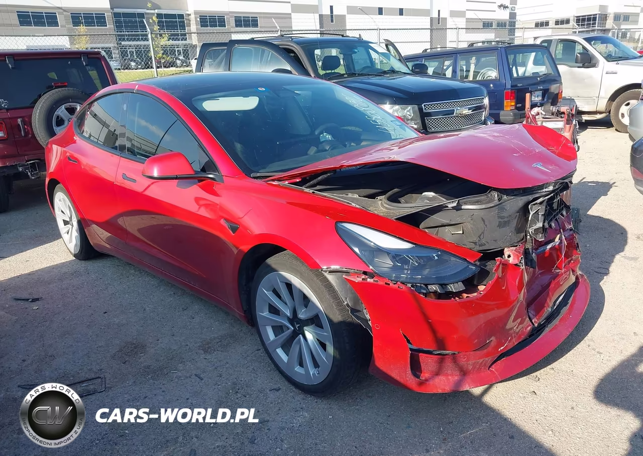 2021 Tesla Model 3 Standard Range Plus Rear-Wheel Drive – zdjęcie 1 z 15
