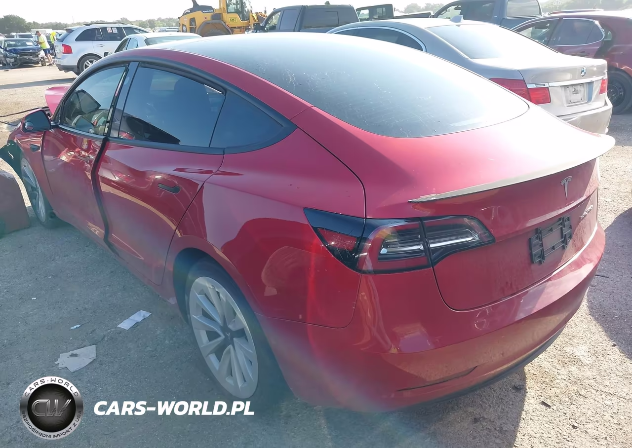 2021 Tesla Model 3 Standard Range Plus Rear-Wheel Drive VIN:5YJ3E1EA5MF998448 - 3