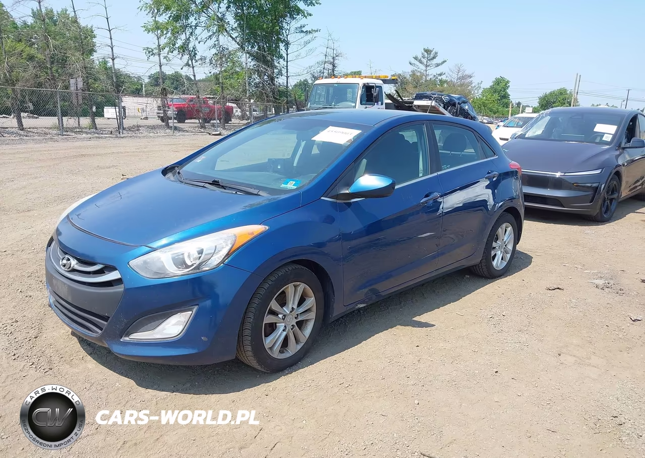 2014 Hyundai Elantra Gt VIN:KMHD35LHXEU177805 - 2