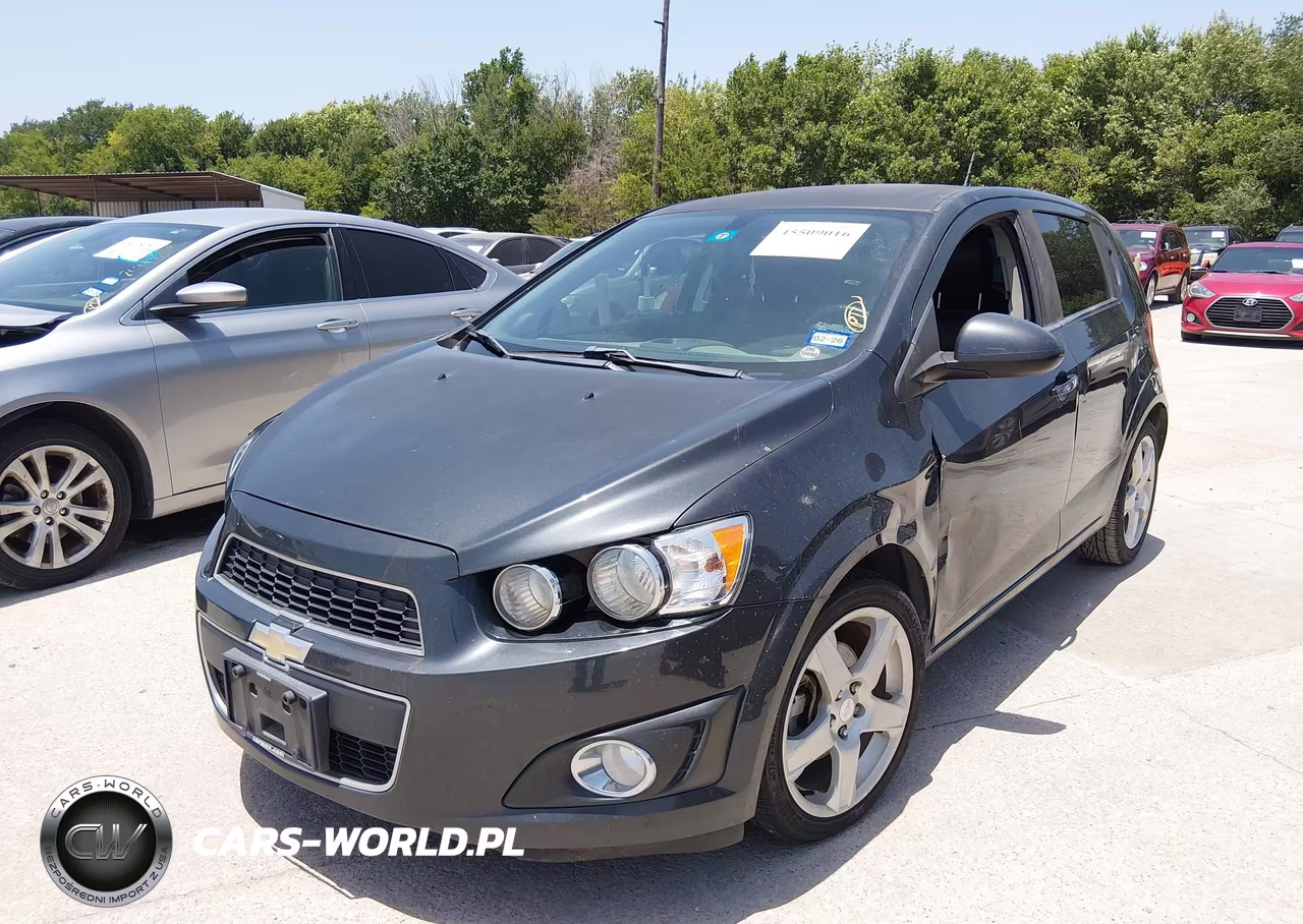 2015 Chevrolet Sonic Ltz Auto VIN:1G1JE6SB3F4199496 - 2