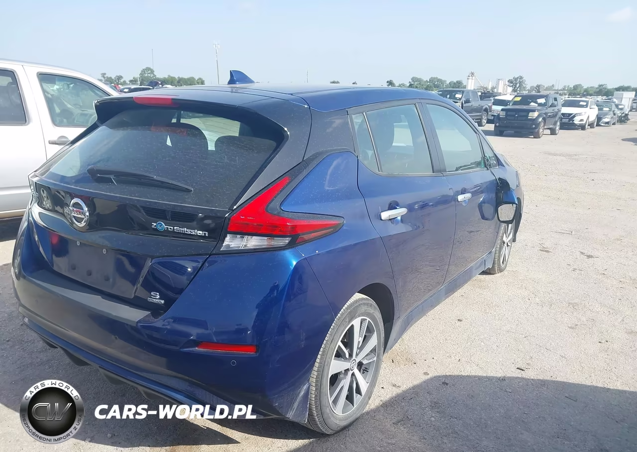 2021 Nissan Leaf S Plus 62 Kwh VIN:1N4BZ1BV4MC556206 - 4