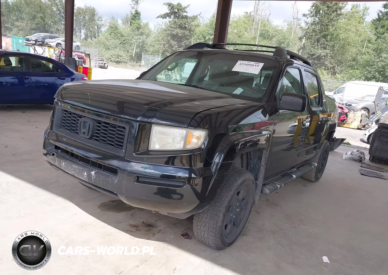 2007 Honda Ridgeline Rtx VIN:2HJYK16307H510807 - 2