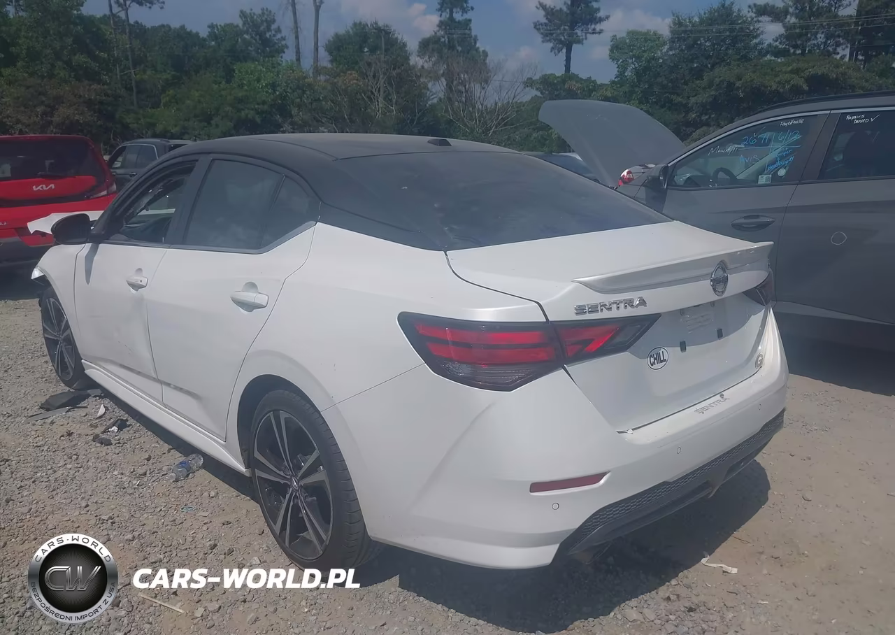 2022 Nissan Sentra Sr Xtronic Cvt VIN:3N1AB8DV4NY266933 - 3