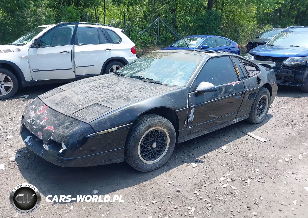 1988 Pontiac Fiero Gt VIN:1G2PG1195JP221975 - 2