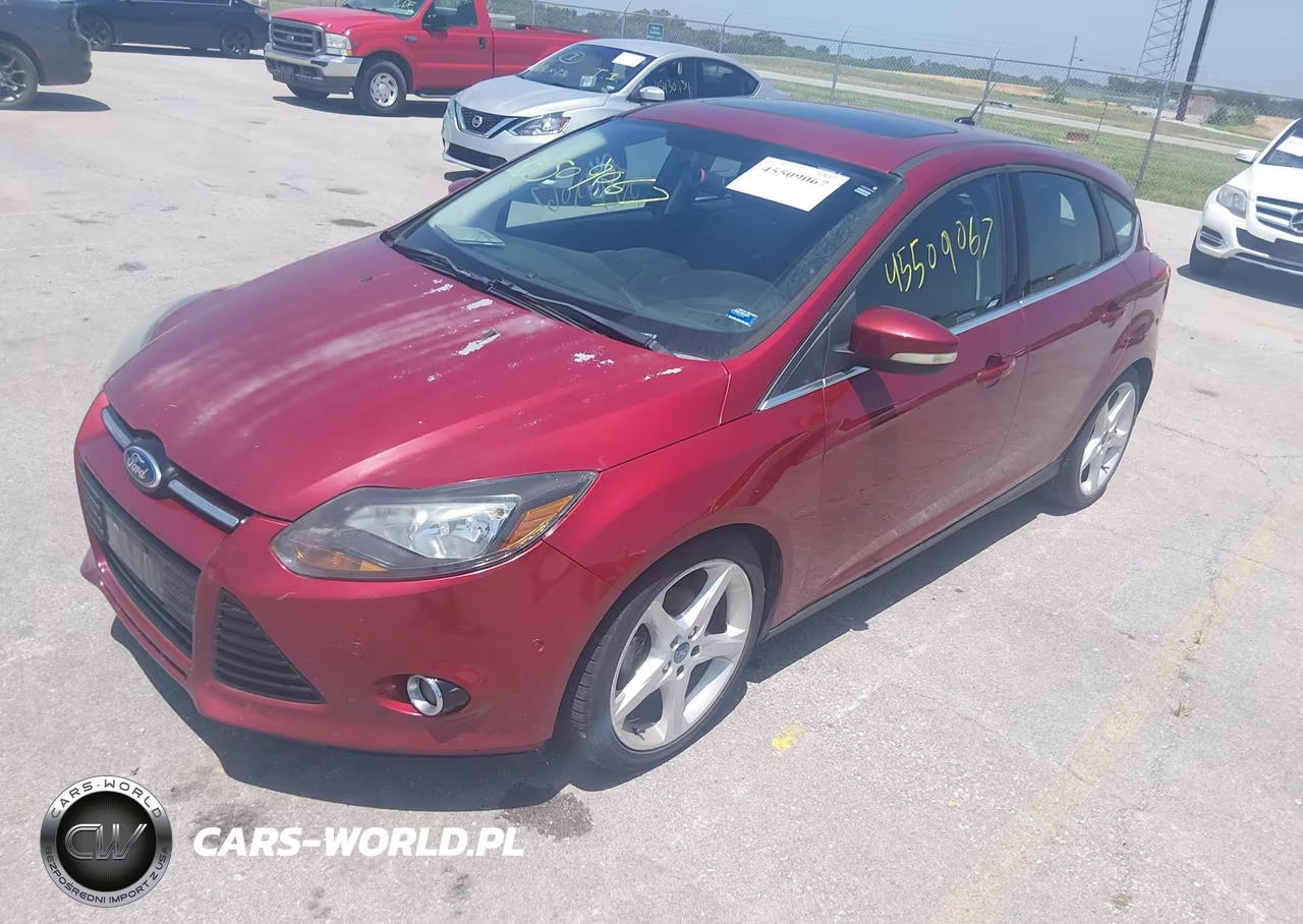 2013 Ford Focus Titanium VIN:1FADP3N27DL108070 - 2