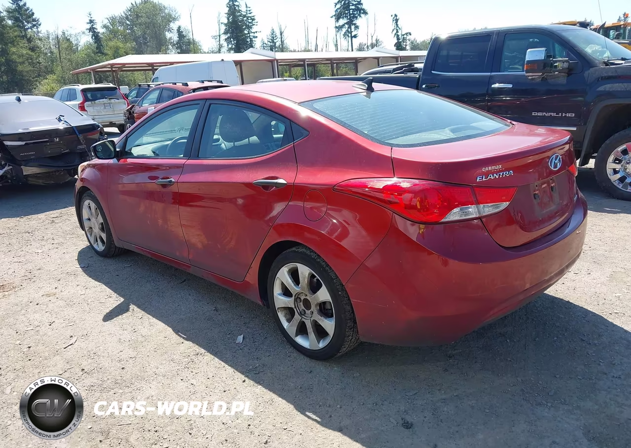 2012 Hyundai Elantra Limited (Ulsan Plant) VIN:KMHDH4AE5CU443345 - 3