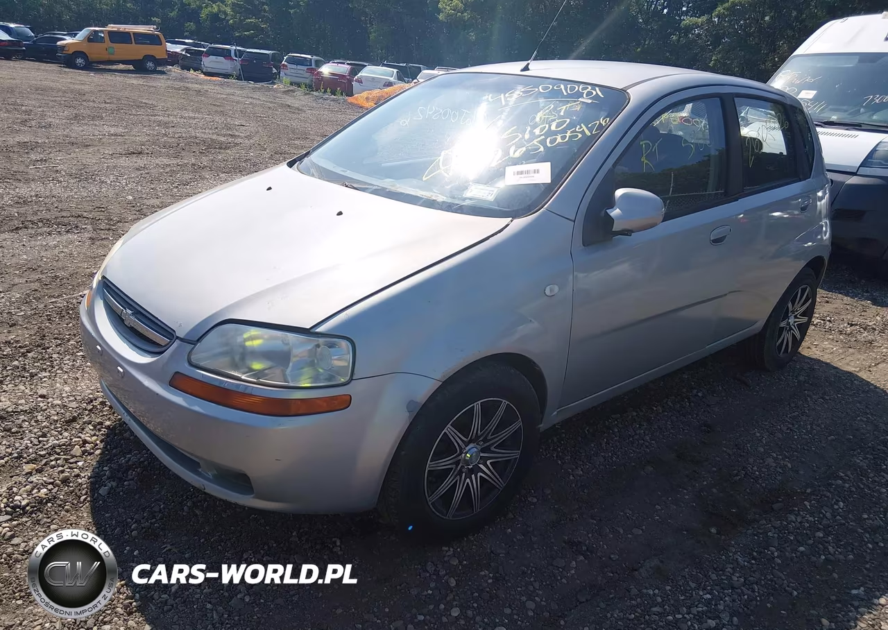 2007 Chevrolet Aveo Ls VIN:KL1TD66617B737102 - 2