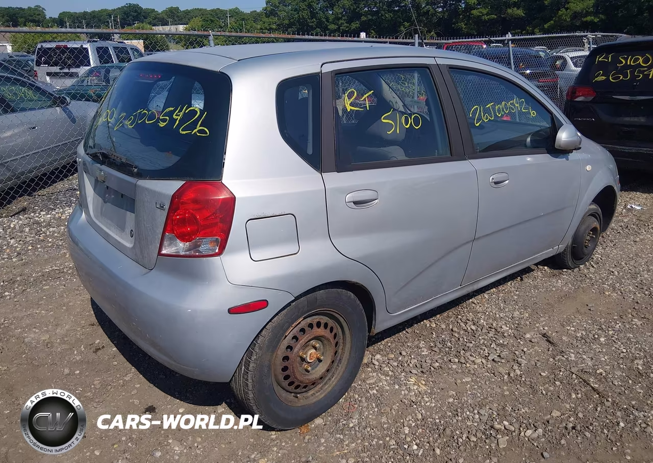 2007 Chevrolet Aveo Ls VIN:KL1TD66617B737102 - 4