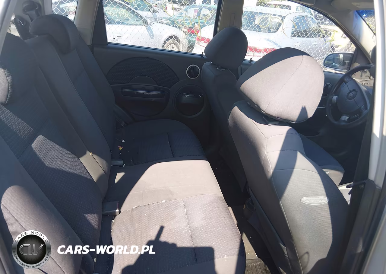 2007 Chevrolet Aveo Ls VIN:KL1TD66617B737102 - 8