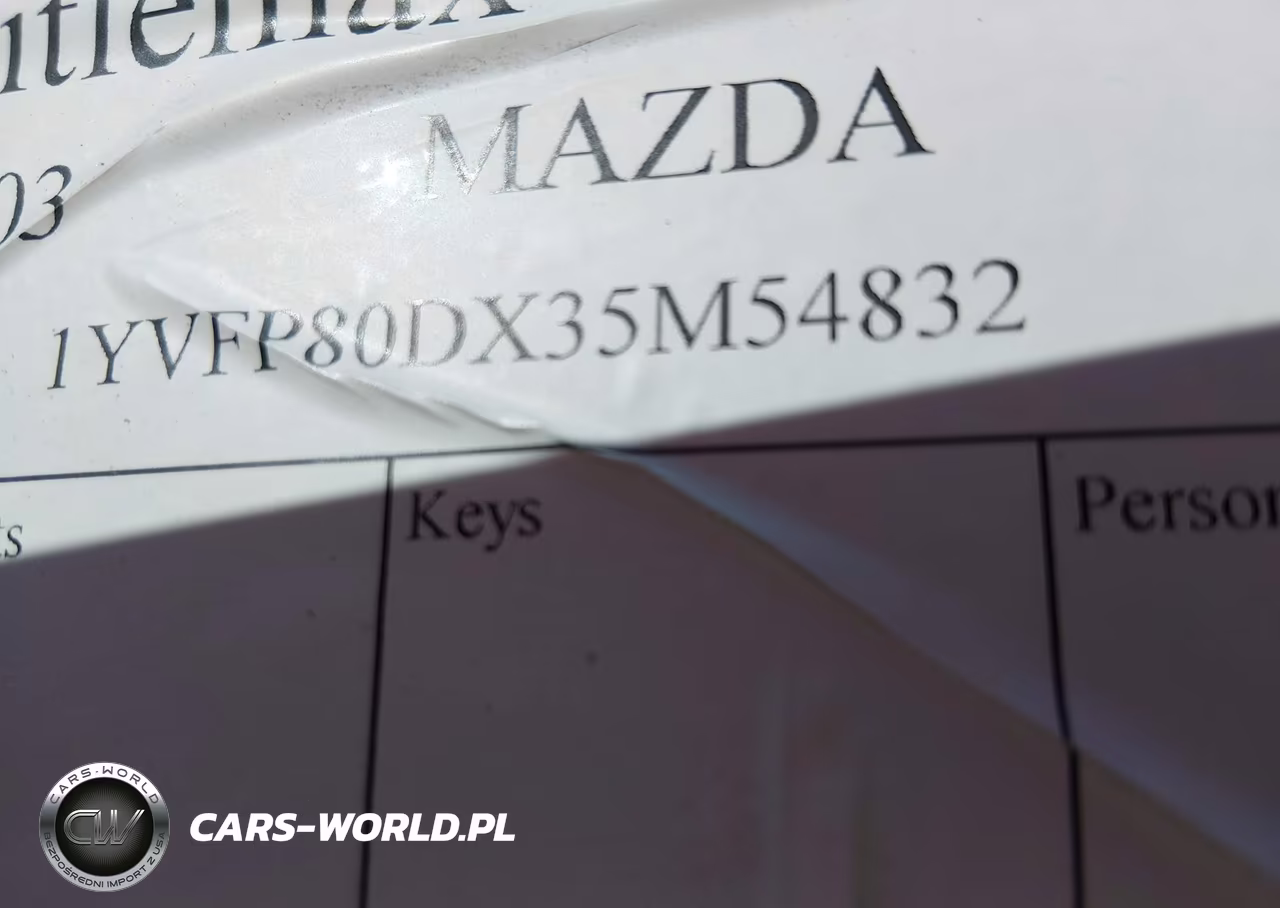 2003 Mazda Mazda6 S VIN:1YVFP80DX35M54832 - 9