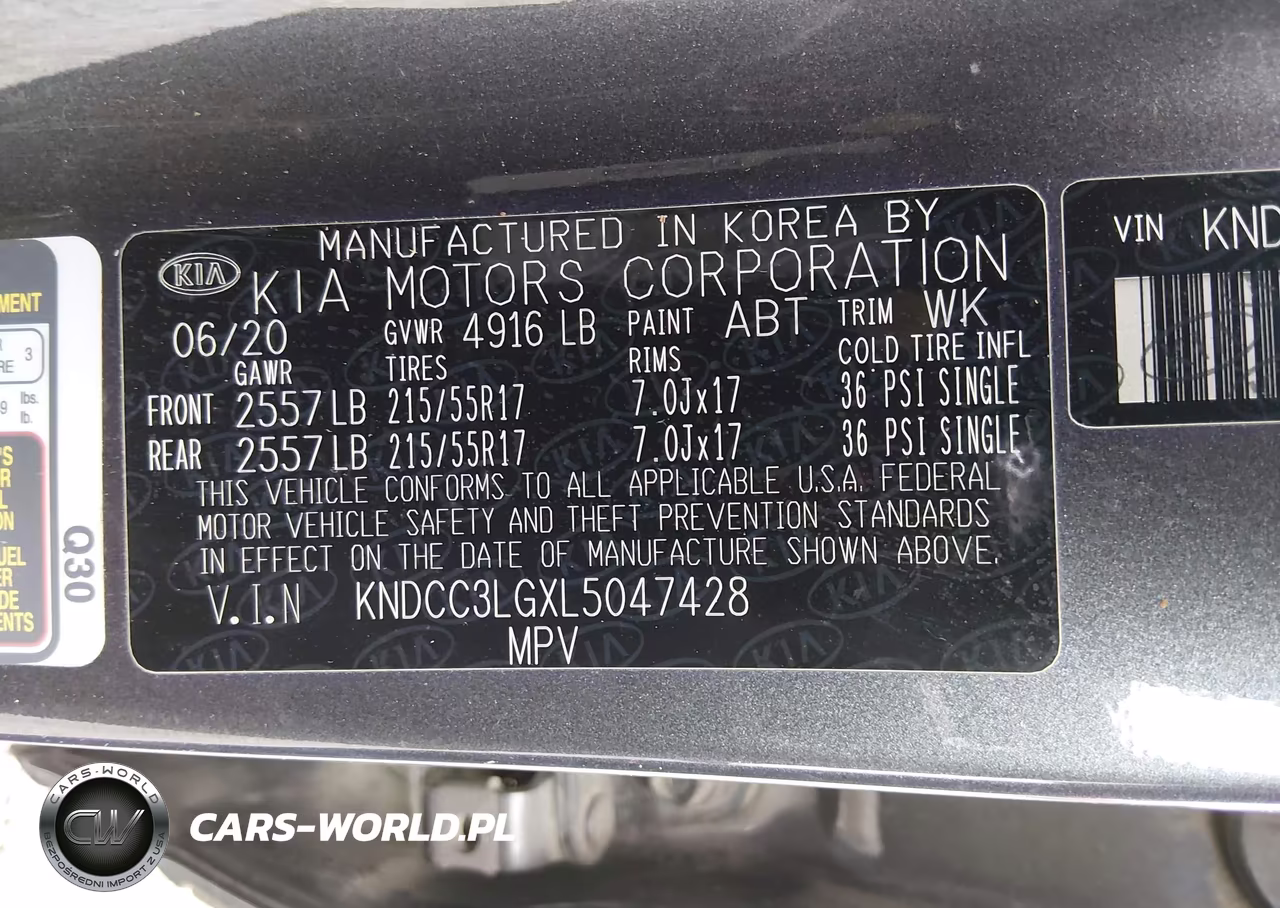 2020 Kia Niro Ev Ex VIN:KNDCC3LGXL5047428 - 9