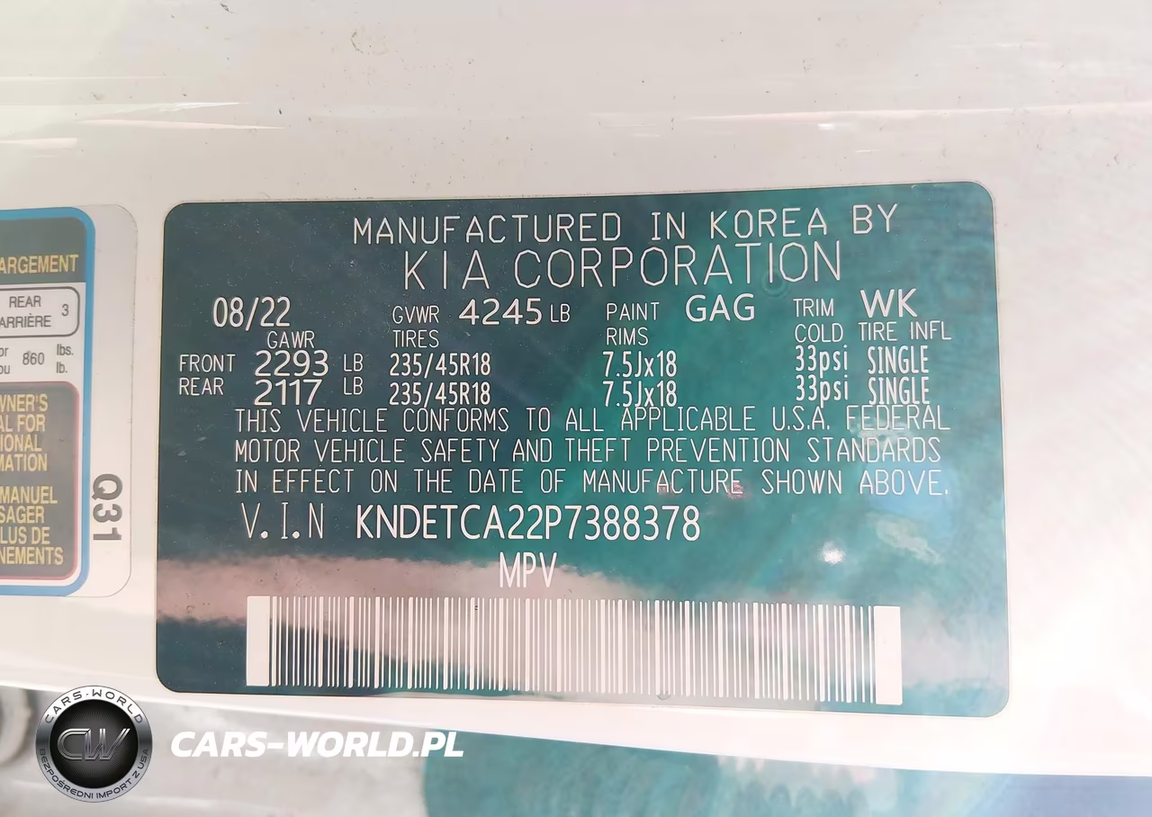 2023 Kia Seltos Sx Turbo VIN:KNDETCA22P7388378 - 9