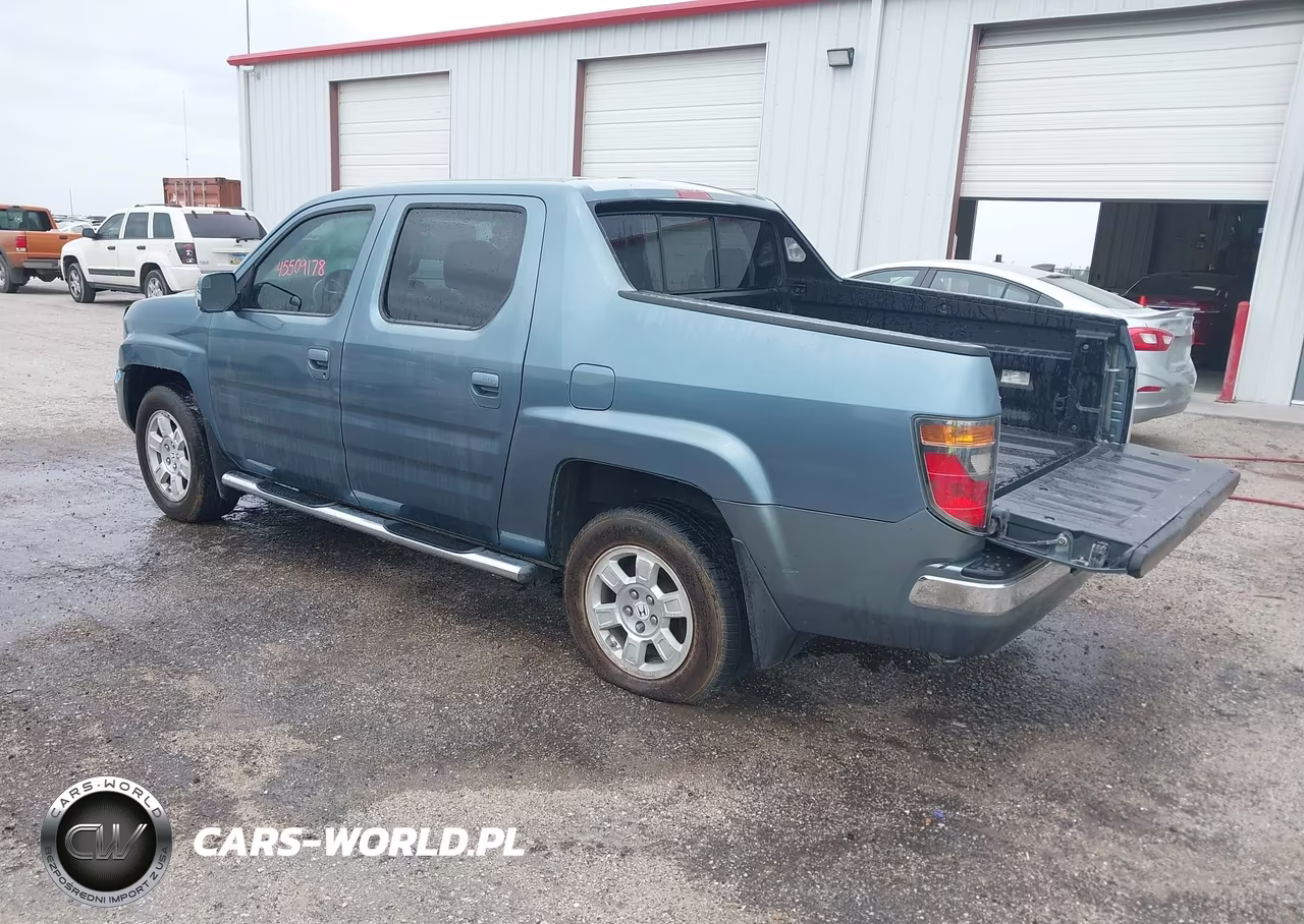 2008 Honda Ridgeline Rtl VIN:2HJYK16528H533492 - 3