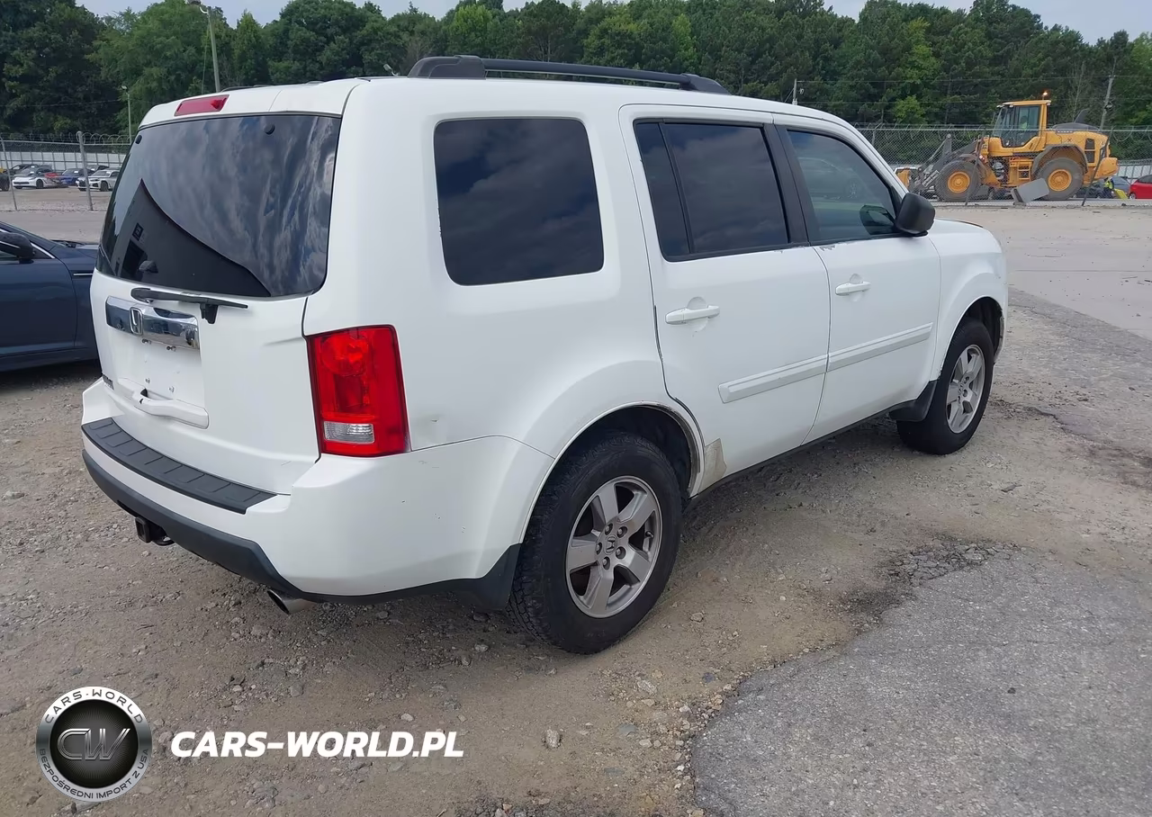2011 Honda Pilot Ex-L VIN:5FNYF3H58BB009973 - 4