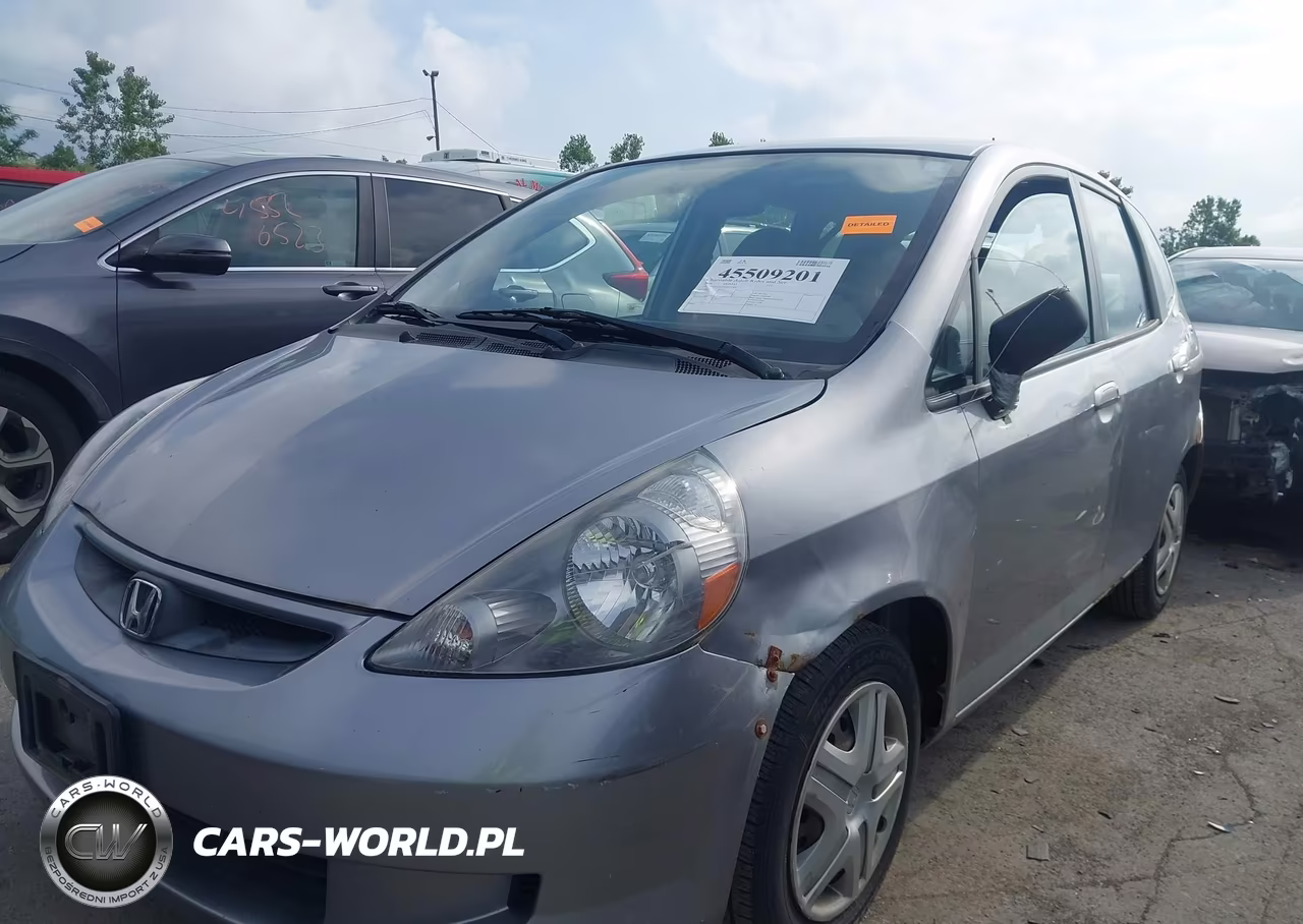 2008 Honda Fit VIN:JHMGD37418S071364 - 2