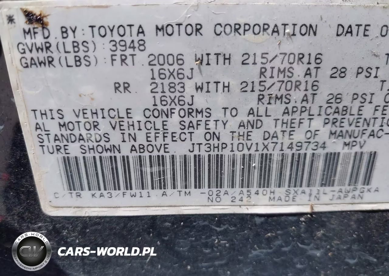 1999 Toyota Rav4 VIN:JT3HP10V1X7149734 - 9