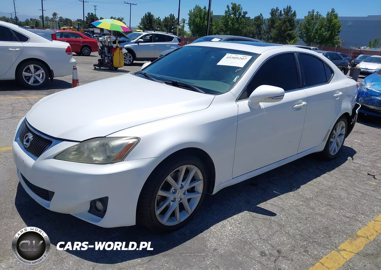 2012 Lexus Is 250 VIN:JTHBF5C2XC5169837 - 2