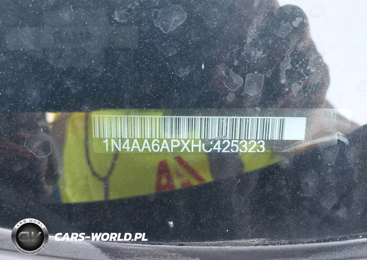 2017 Nissan Maxima 3.5 Sl VIN:1N4AA6APXHC425323 - 17