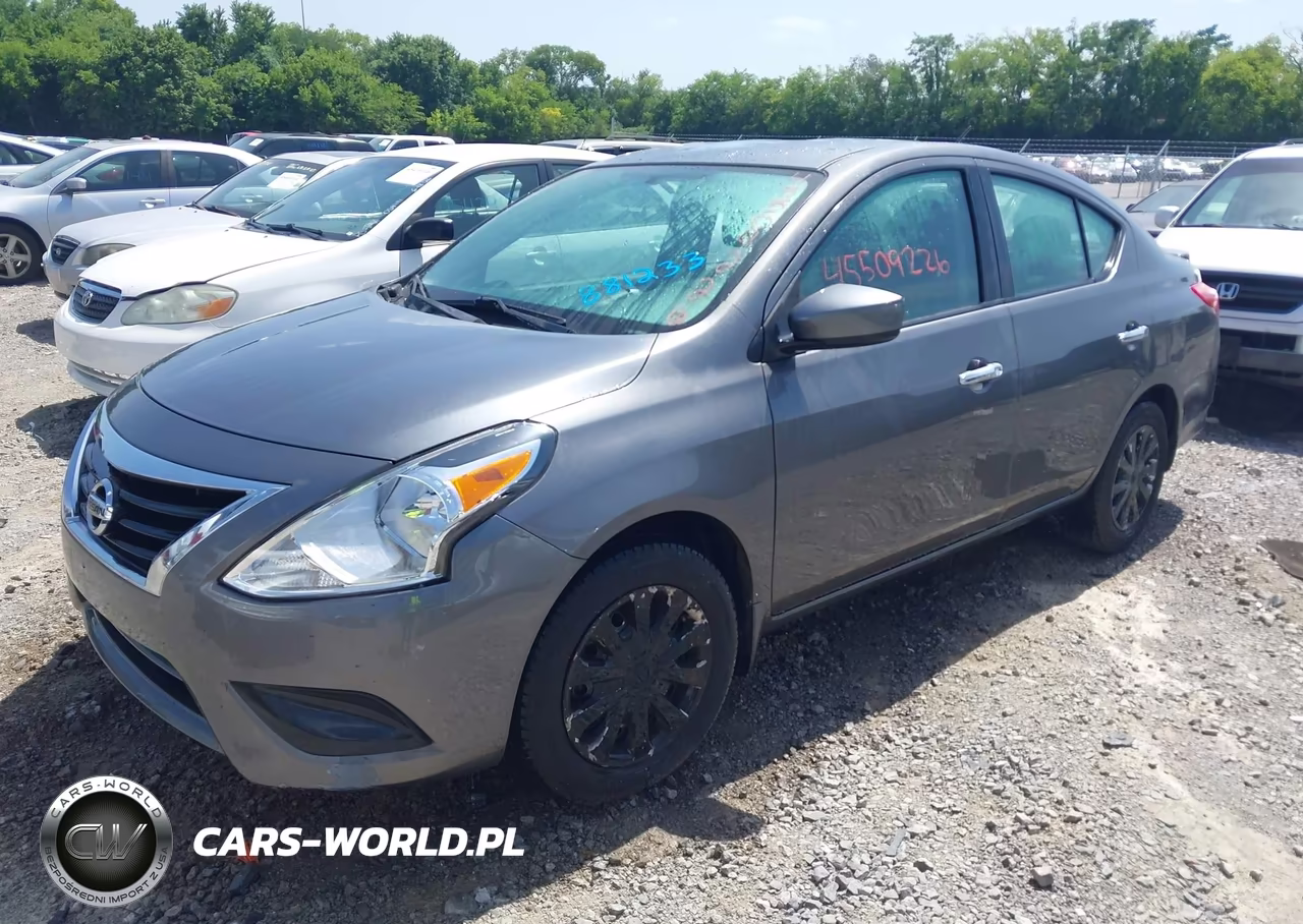 2019 Nissan Versa 1.6 Sv VIN:3N1CN7AP4KL881233 - 2