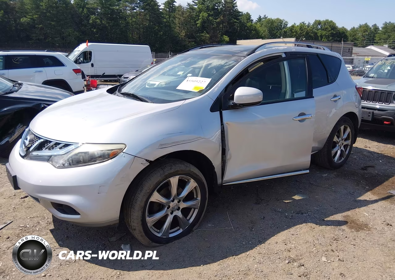 2013 Nissan Murano Le VIN:JN8AZ1MW2DW301715 - 2
