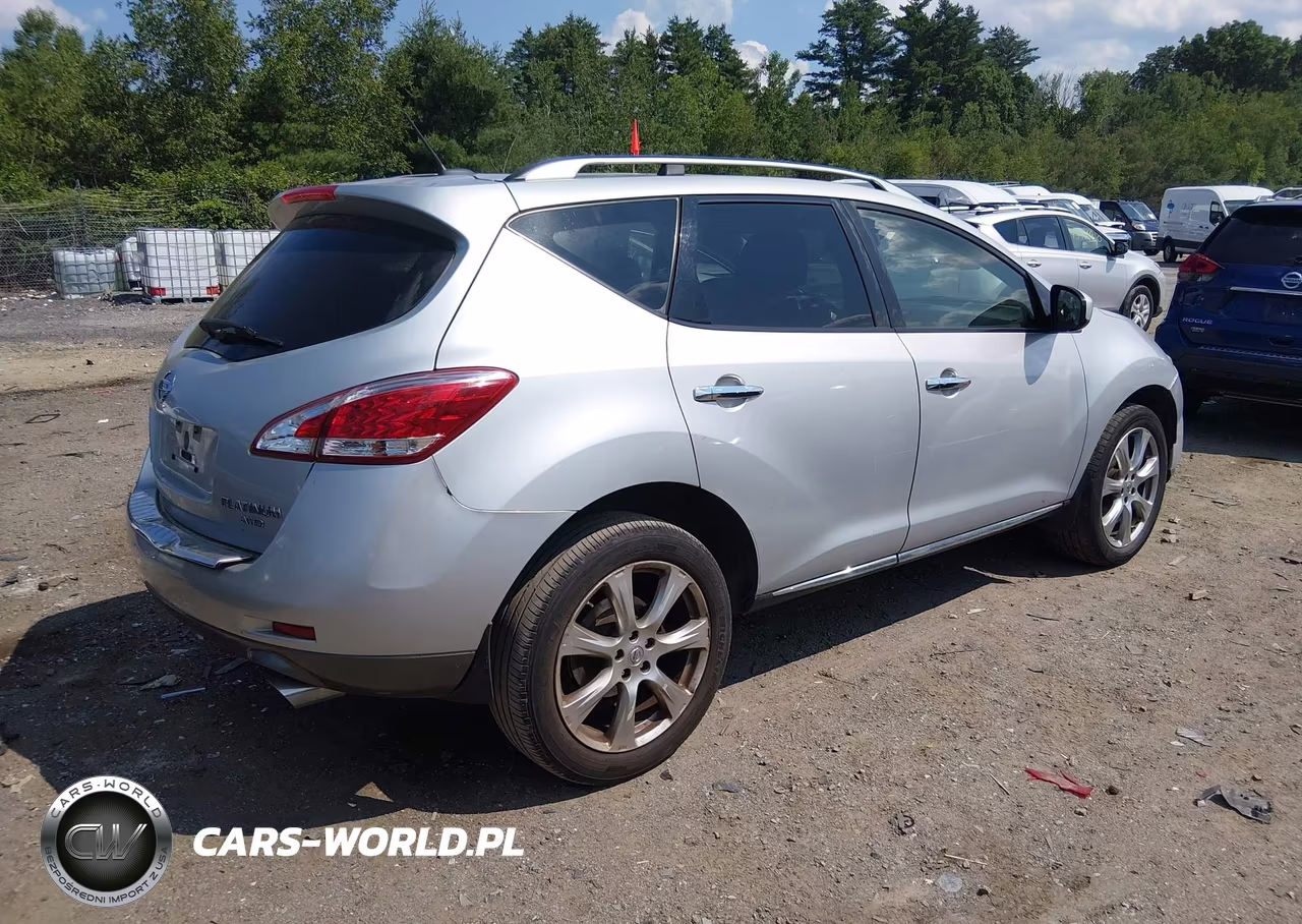 2013 Nissan Murano Le VIN:JN8AZ1MW2DW301715 - 4