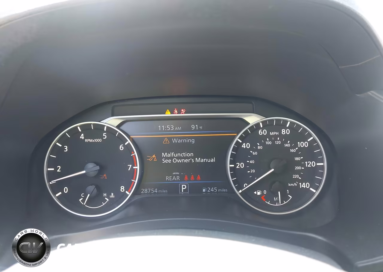 2024 Nissan Altima Sv Fwd VIN:1N4BL4DV0RN309387 - 7