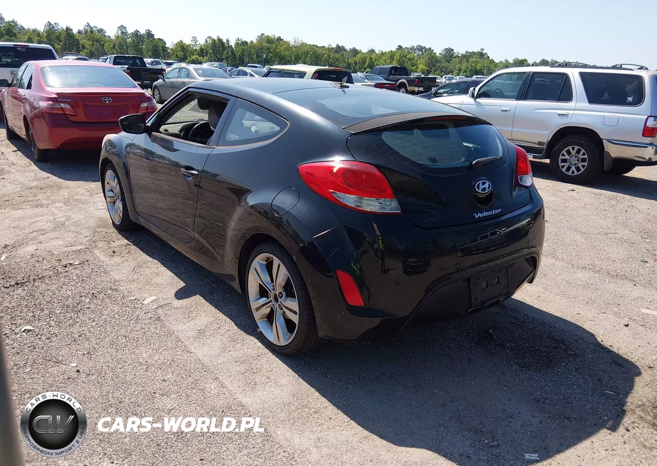 2014 Hyundai Veloster Base W-Gray VIN:KMHTC6AD6EU184526 - 3