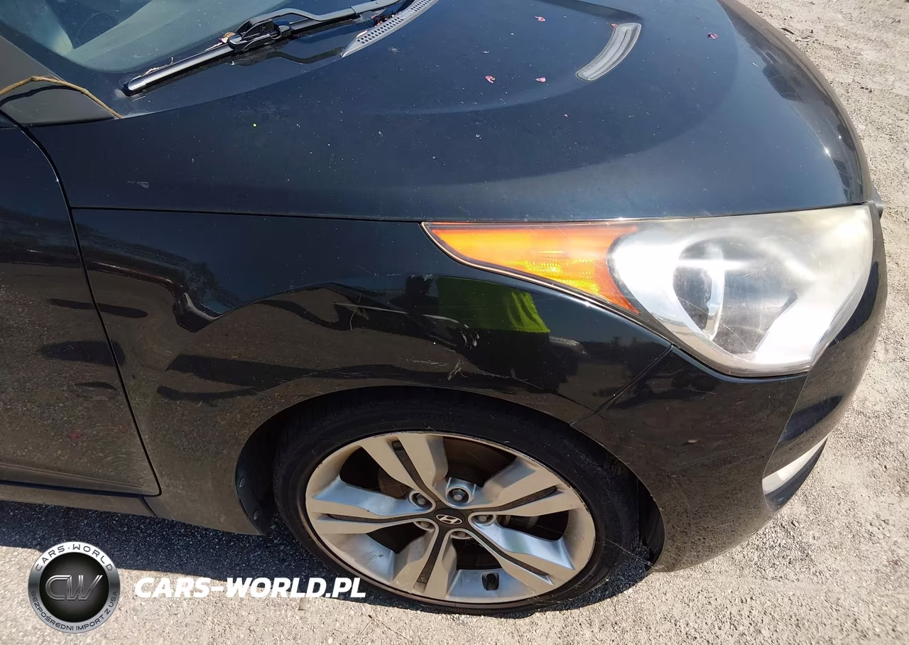 2014 Hyundai Veloster Base W-Gray VIN:KMHTC6AD6EU184526 - 6