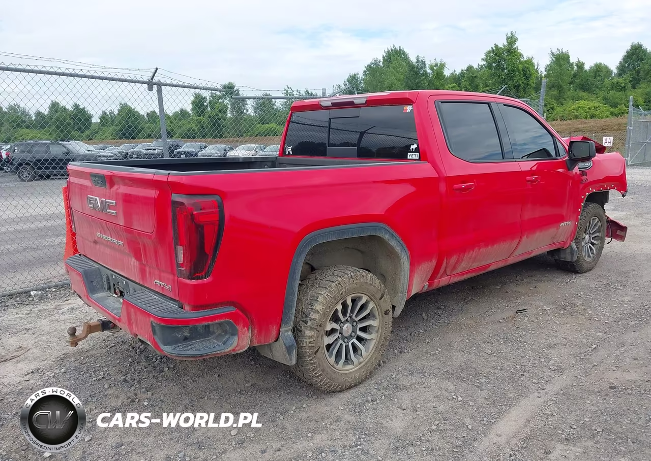 2021 GMC Sierra 1500 4Wd Short Box At4 VIN:1GTP9EED6MZ236120 - 4